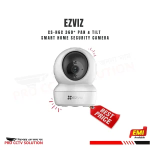EZVIZ CS-H6C 360° Pan & Tilt Smart Home Security Camera