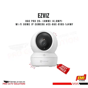 EZVIZ H6c Pro 2K+ Pan & Tilt Smart Wi-Fi Home Camera