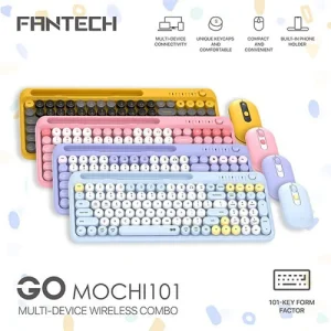 Wireless 2 in 1 Keyboard & Mouse Combo Fantech WK899 Go Mochi